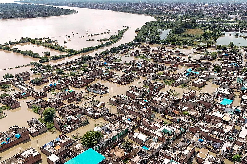 Flood in Mathura