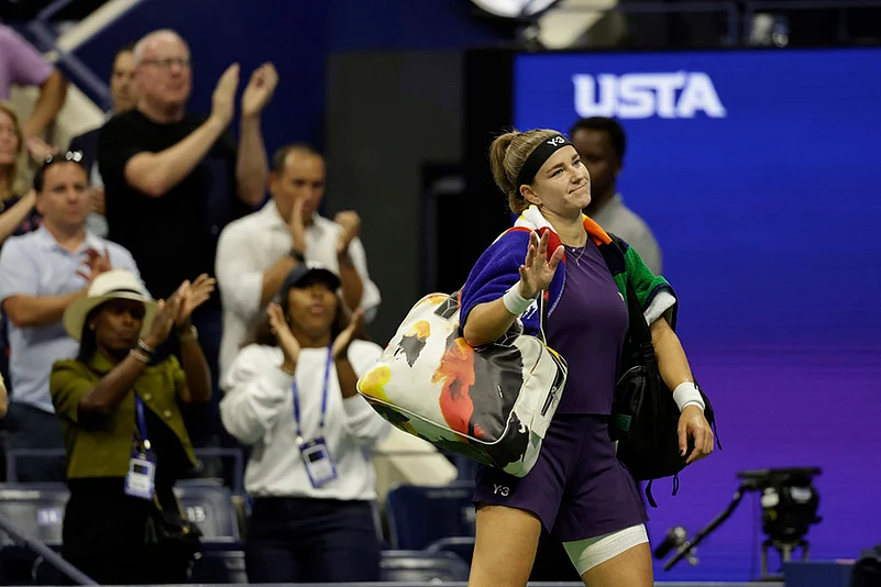US Open Tennis 2025 quarter-final match Naomi Osaka vs Karolina Muchova_2