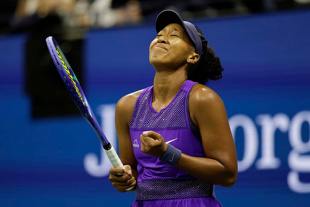 | Photo: AP/Adam Hunger : US Open 2025: Naomi Osaka vs Karolina Muchova