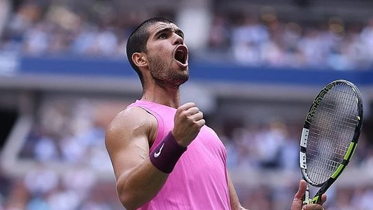 Carlos Alcaraz beats Novak Djokovic to reach US Open 2025 final - X/USOpen