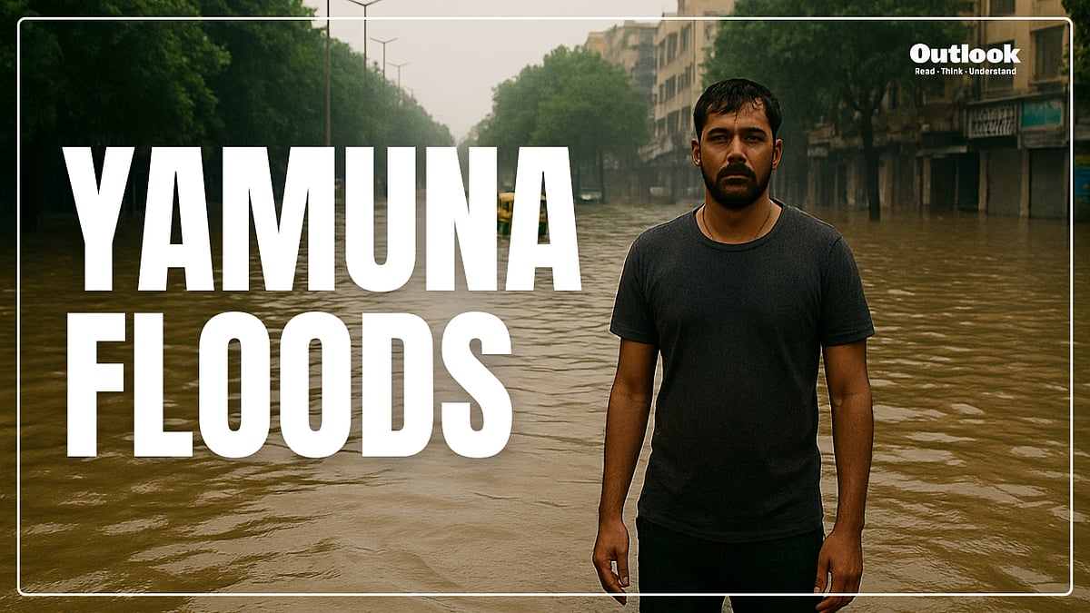 Yamuna has been flooded in Delhi