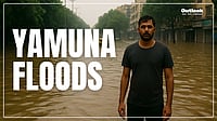 Yamuna has been flooded in Delhi