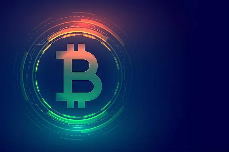 Bitcoin Logo - null