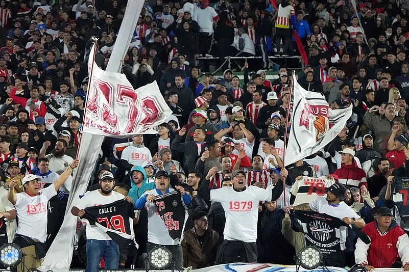 FIFA World Cup 2026 Qualifiers CONMEBOL match Paraguay vs Ecuador_Fans of Paraguay