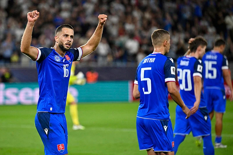 UEFA FIFA World Cup 2026 European qualifiers Matche Slovakia Vs Germany_David Hancko