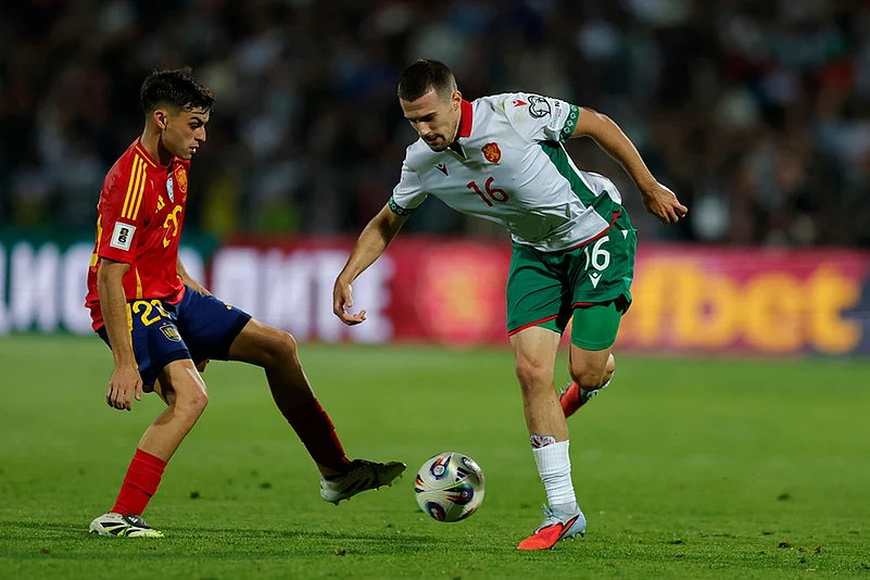UEFA FIFA World Cup 2026 European qualifiers Match Bulgaria vs Spain_Aleksandar Kolev