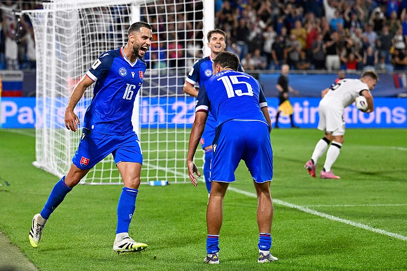 UEFA FIFA World Cup 2026 European qualifiers Matche Slovakia Vs Germany_David Hancko