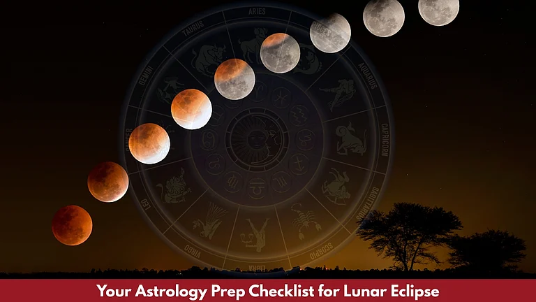 Your Astrology Prep Checklist For The Lunar Eclipse - null