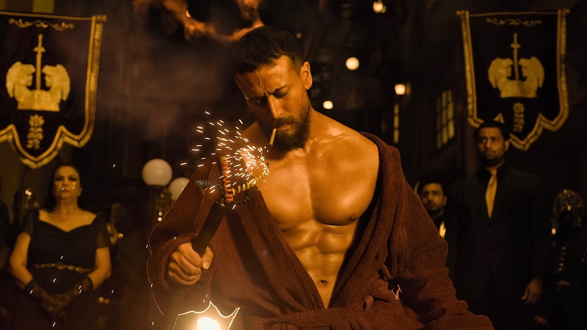 YouTube : A still from Baaghi 4 (2025)
