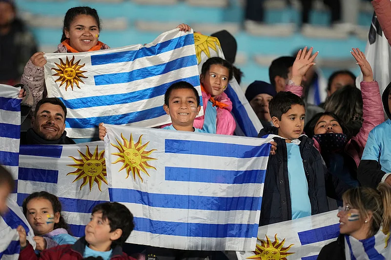 FIFA World Cup 2026 Qualifiers CONMEBOL match Uruguay vs Peru_Uruguay fans
