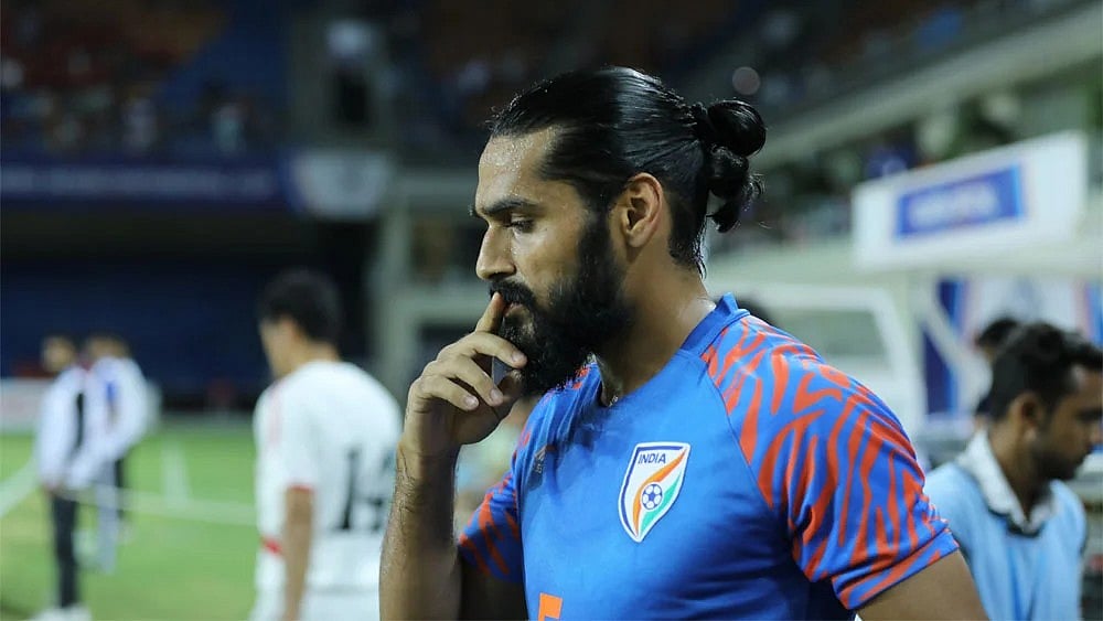 File : File photo of Indian defender Sandesh Jhingan.