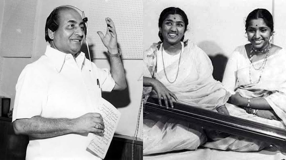 X : Lata Mangeshkar and Asha Bhosle were jealous of Mohammed Rafi, claims his son Shahid Rafi 
