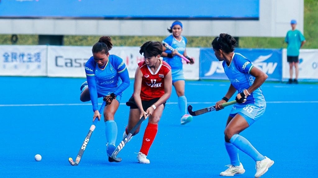 X/ TheHockeyIndia : IND Vs THA, Women's Asia Cup Hockey 2025: India Crush Thailand 11-0 In Opener