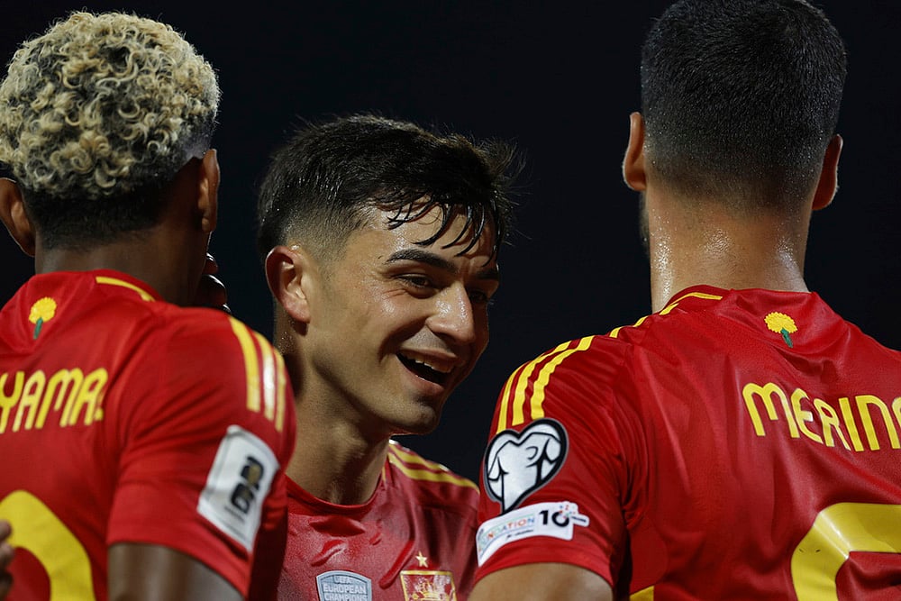 | Photo: AP/Tony Uzunov : UEFA FIFA World Cup 2026 Qualifiers: Bulgaria vs Spain