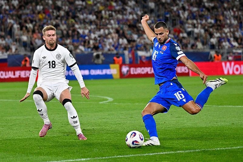 UEFA FIFA World Cup 2026 European qualifiers Matche Slovakia Vs Germany_Maximilian Mittelstadt