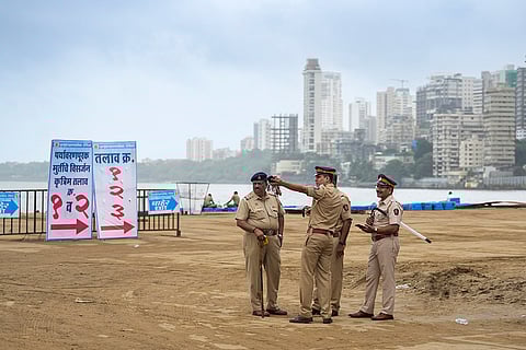 Mumbai: Security for Ganesh visarjan