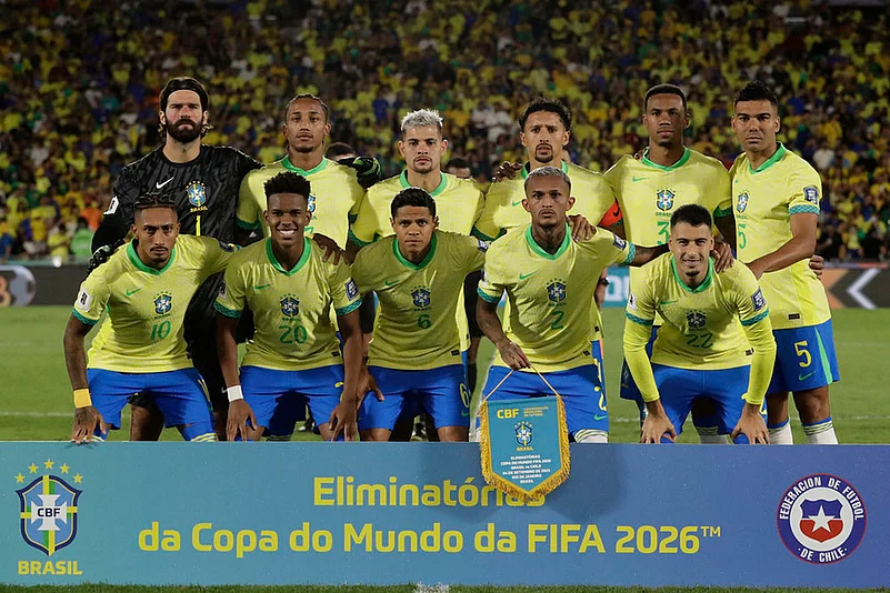 FIFA World Cup 2026 Qualifiers CONMEBOL match Brazil Vs Chile_Brazils starting players