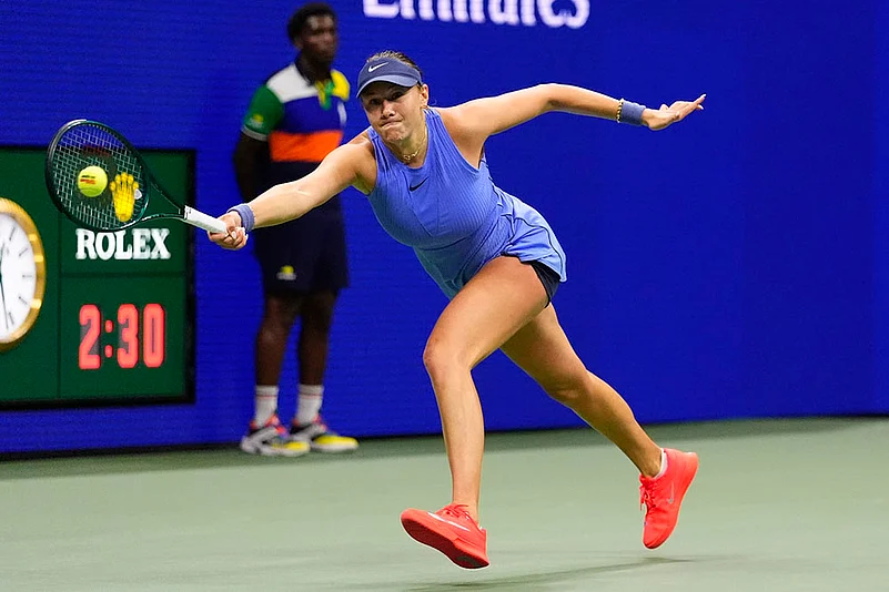 US Open Tennis 2025 womens singles semifinals Amanda Anisimova vs Naomi Osaka_5