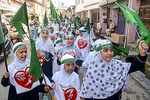 Eid-e-Milad-Un-Nabi festival in Srinagar