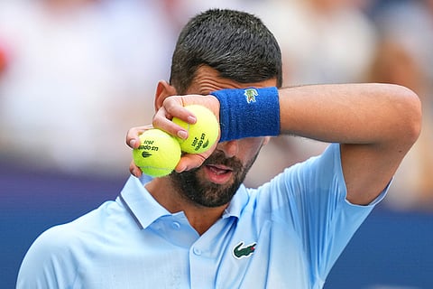 US Open Tennis Championships: Novak Djokovic vs Zachary Svajda