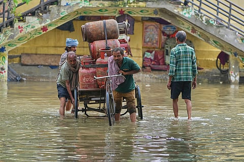 Flooding in Delhi