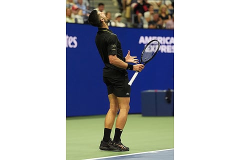 US Open Tennis Championships: Novak Djokovic vs Learner Tien