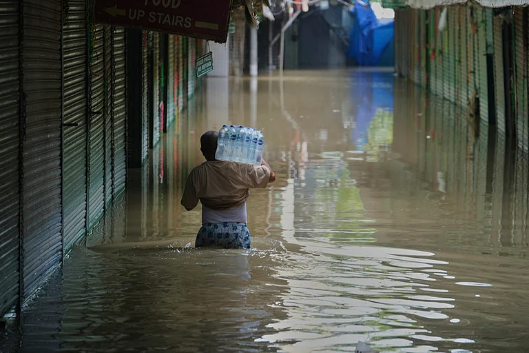 Flood in Delhi - | Photo: AP/Manish Swarup