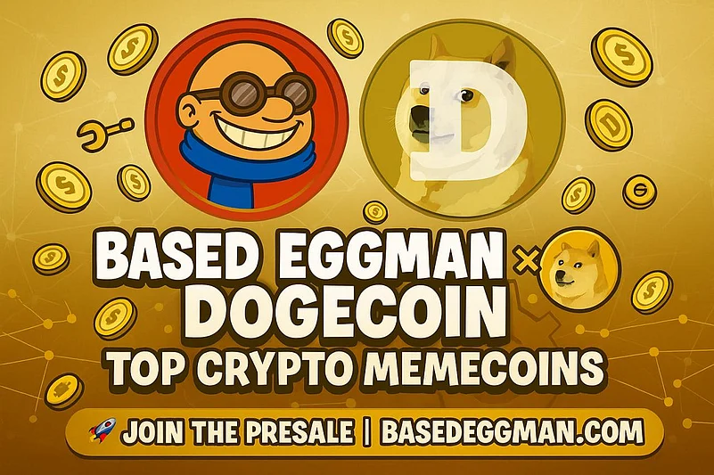 Based Eggman Dogecoin crypto meme coin Banner