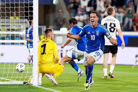 Estonia Italy Soccer WCup