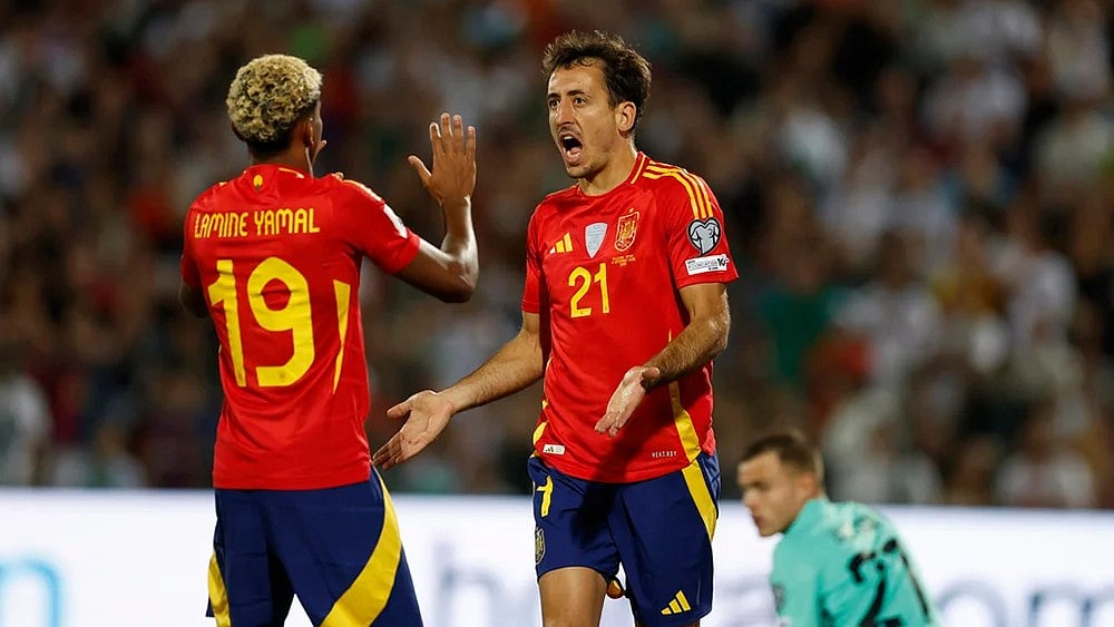 | Photo: AP/Tony Uzunov : UEFA FIFA World Cup 2026 Qualifiers: Bulgaria vs Spain