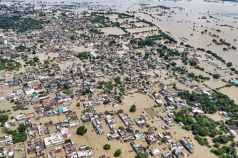 Weather: Flood in Mathura
