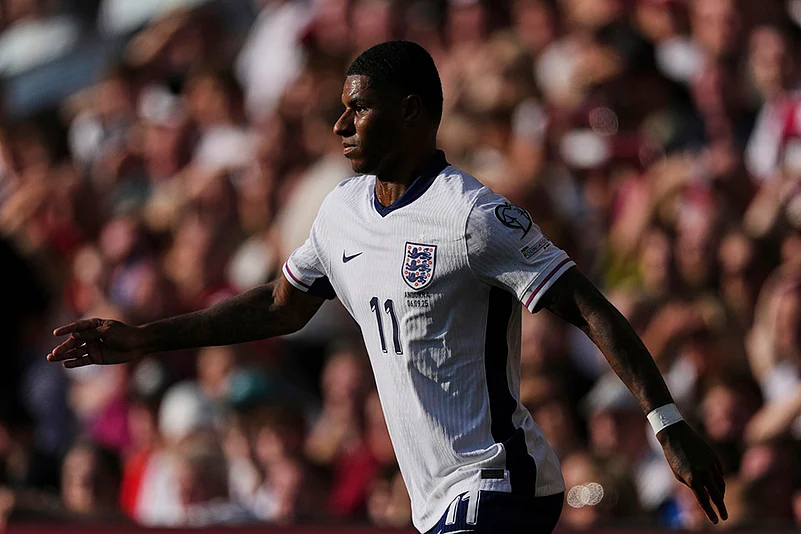FIFA World Cup 2026 European Qualifiers Group K match England vs Andorra_Marcus Rashford