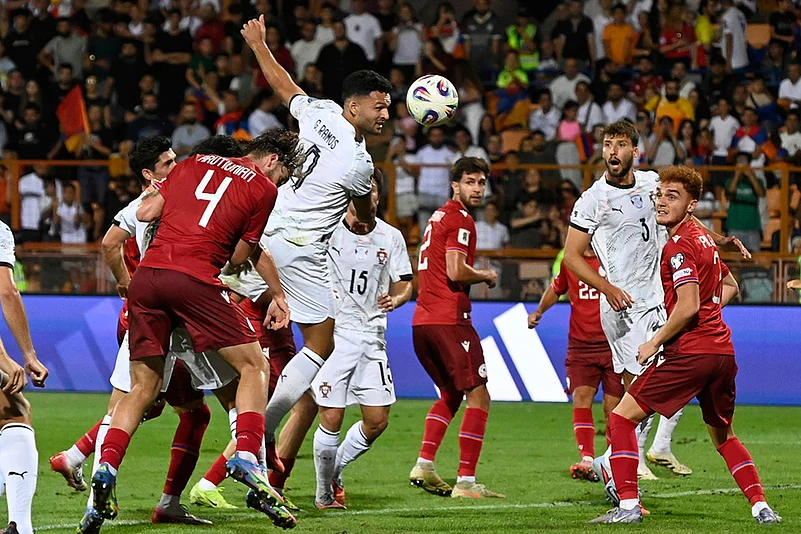 FIFA World Cup 2026 European Qualifiers Group K match Armenia vs Portugal_Goncalo Ramos