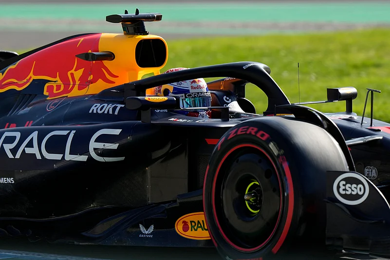 2025 Formula One Italian Grand Prix Auto Race Qualifying_Max Verstappen of the Netherlands