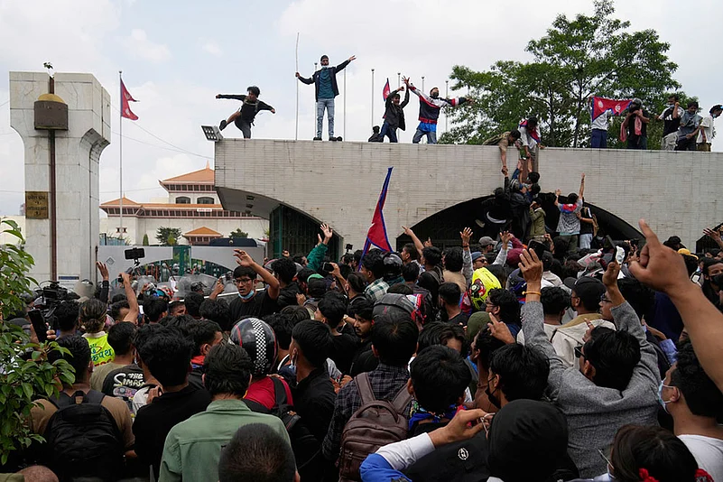 Nepal Youth Protest