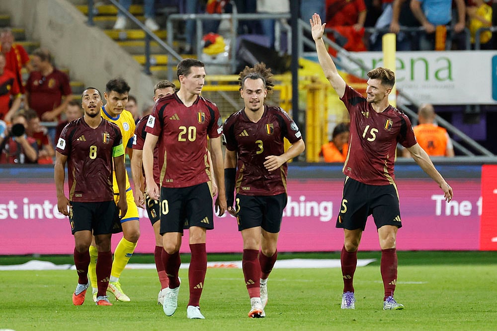 | Photo: AP/Geert Vanden Wijngaert : FIFA World Cup 2026 European Qualifiers: Belgium vs Kazakhstan 