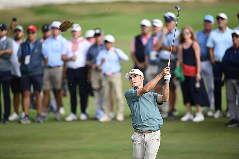 Walker Cup golf tournament 2025 Americans vs Great Britain And Ireland_Connor Graham