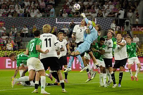 FIFA World Cup Qualifying Soccer Match: Northern Ireland vs Germany