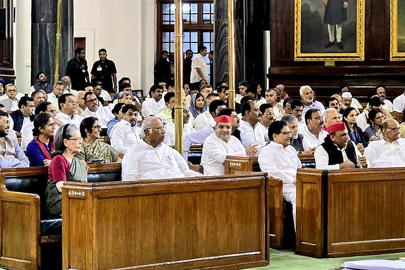 Opposition party MPs meeting