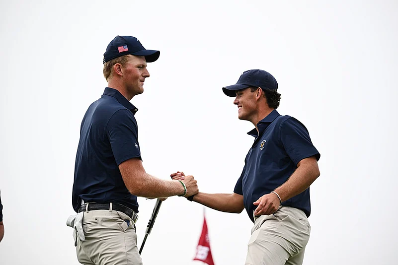 Walker Cup golf tournament 2025 Americans vs Great Britain And Ireland_Tommy Morrison