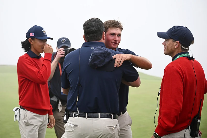 Walker Cup golf tournament 2025 Americans vs Great Britain And Ireland_4