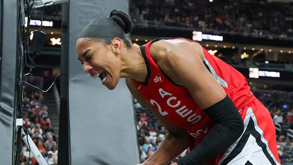 Las Vegas Aces' A'ja Wilson