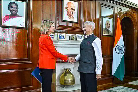EAM Jaishankar with Iowa Governor Kim Reynolds