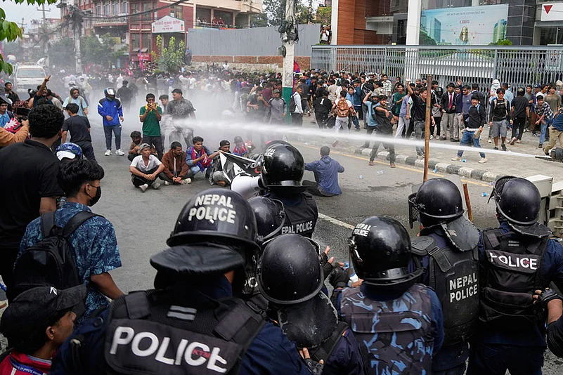 Gen Z Protest In Kathmandu
