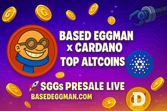 Based Eggman Vs Cardano Crypto Investment Comparison; ADA Coin Made Millionaires, Here's Why $GGs Presale Is Next