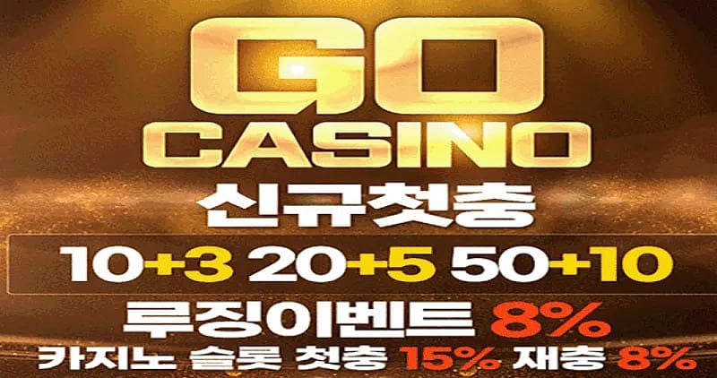 Go Casino banner