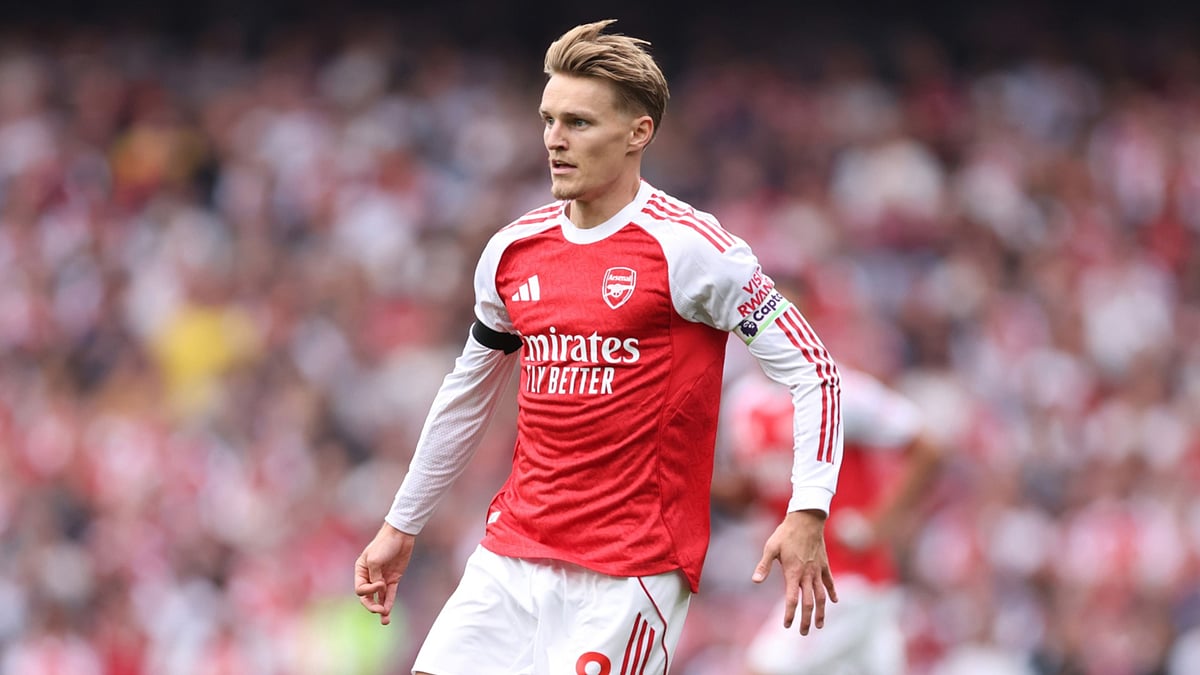 Arsenal captain Martin Odegaard