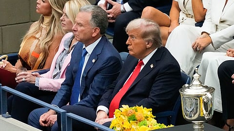 Donald Trump's in US Open 2025