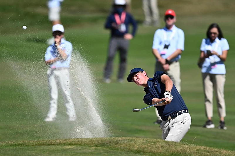Walker Cup golf tournament 2025 Americans vs Great Britain And Ireland_Mason Howell