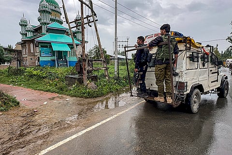 Search operation in J&K